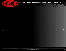 Tablet Screenshot of goulamas-k.com